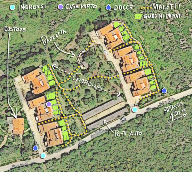Villaggio Li Ligni Bianchi a Porto Istana